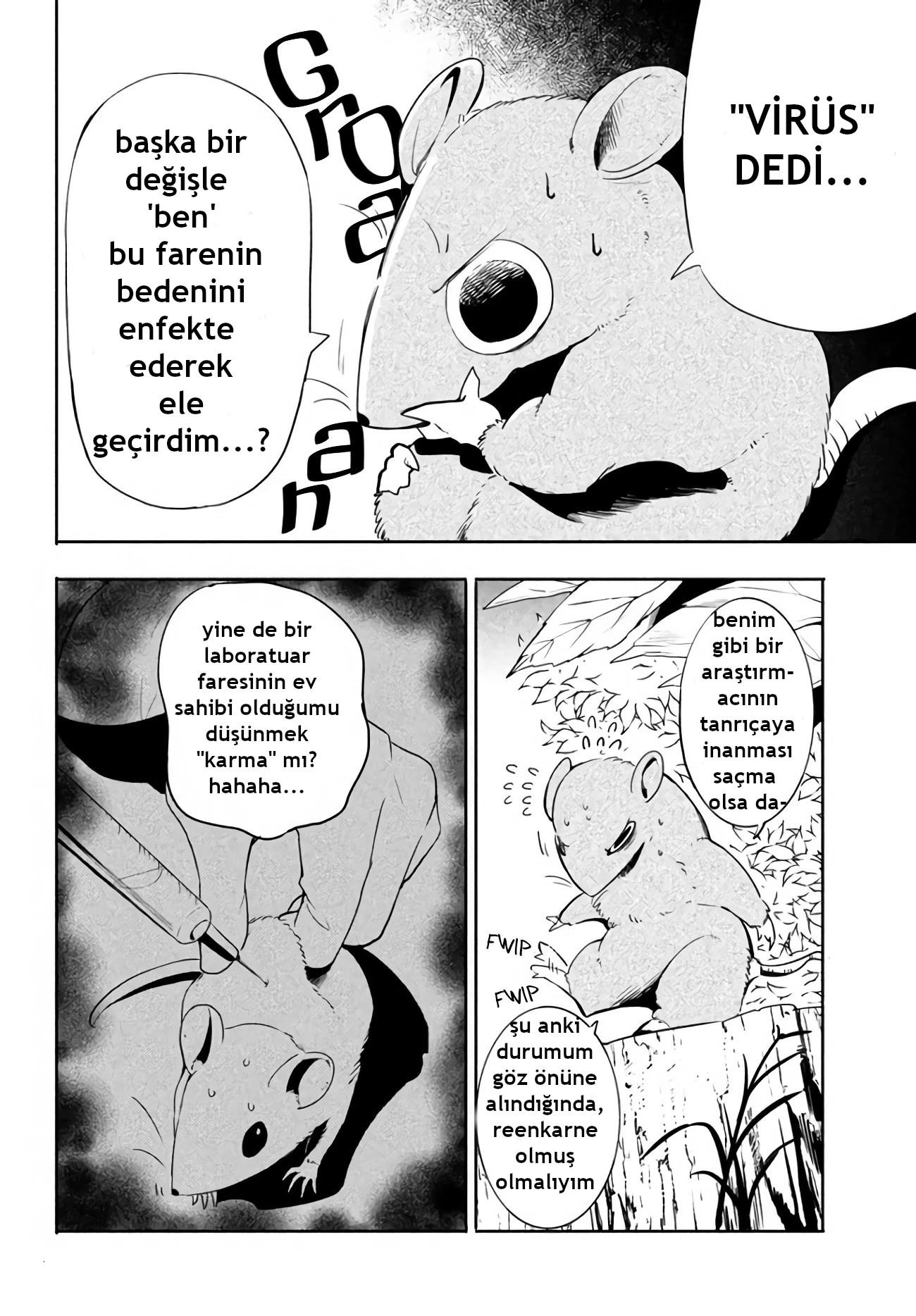 Manga Oku - VIRÜS TENSEI KARA ISEKAI KANSEN MONOGATARI (2021) Bölüm 1