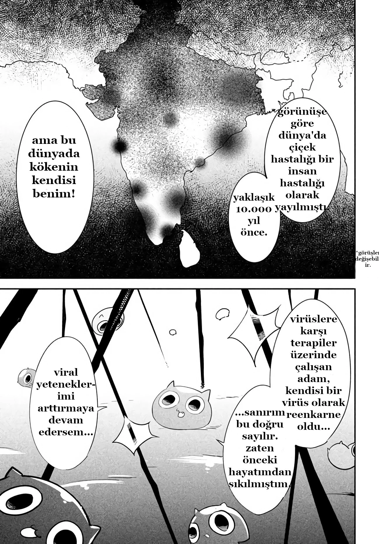 Manga Oku - VIRÜS TENSEI KARA ISEKAI KANSEN MONOGATARI (2021) Bölüm 1