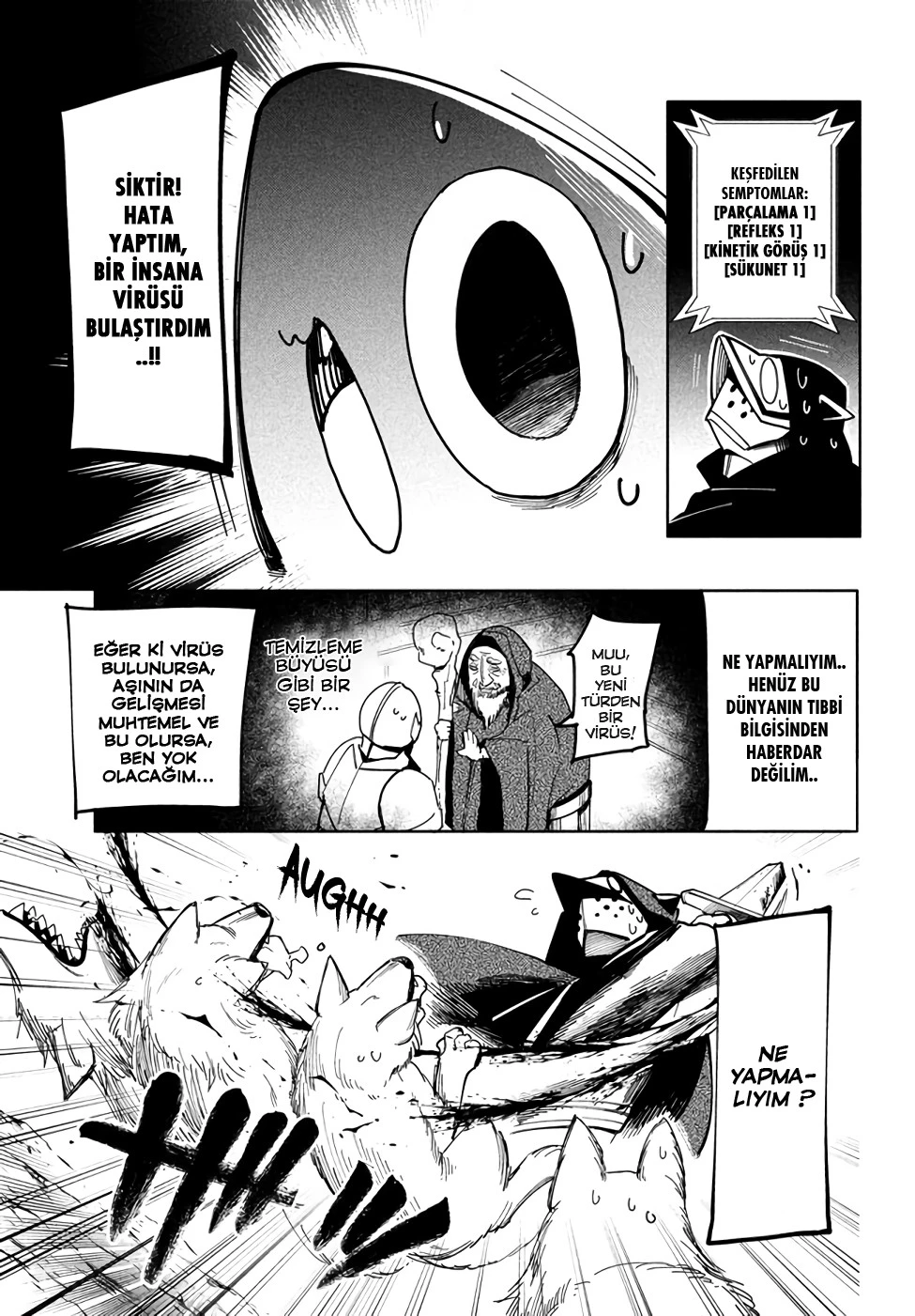 Manga Oku - VIRÜS TENSEI KARA ISEKAI KANSEN MONOGATARI (2021) Bölüm 6.1