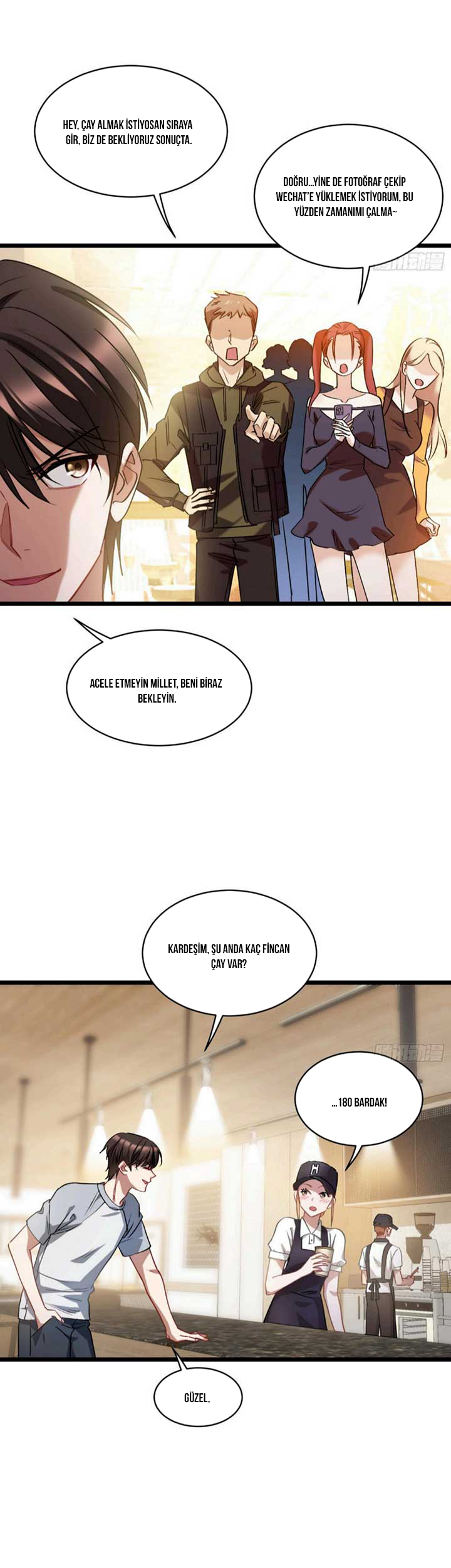 Manga Oku - Kızlarla Savaşarak Zengin Oldum! Bölüm 1