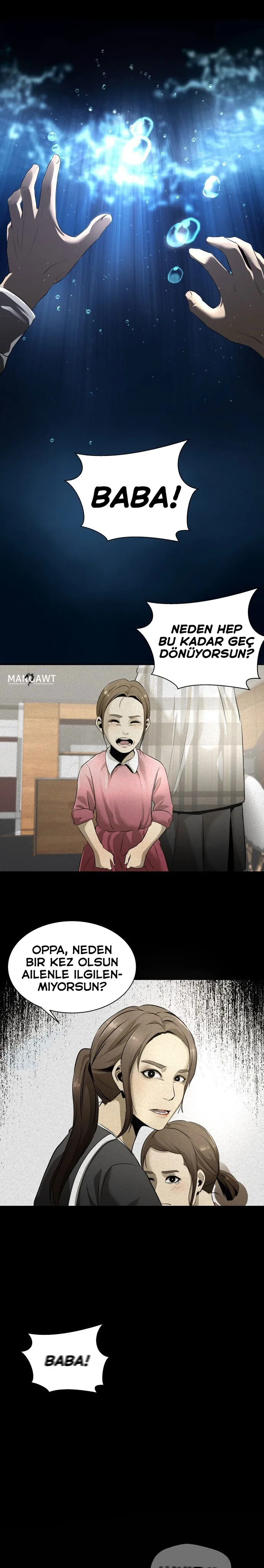 Manga Oku - Bir Balık Olarak Hayatta Kalmak Bölüm 1