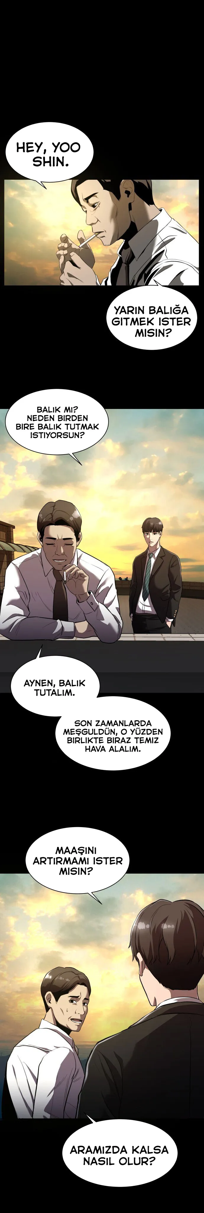 Manga Oku - Bir Balık Olarak Hayatta Kalmak Bölüm 2