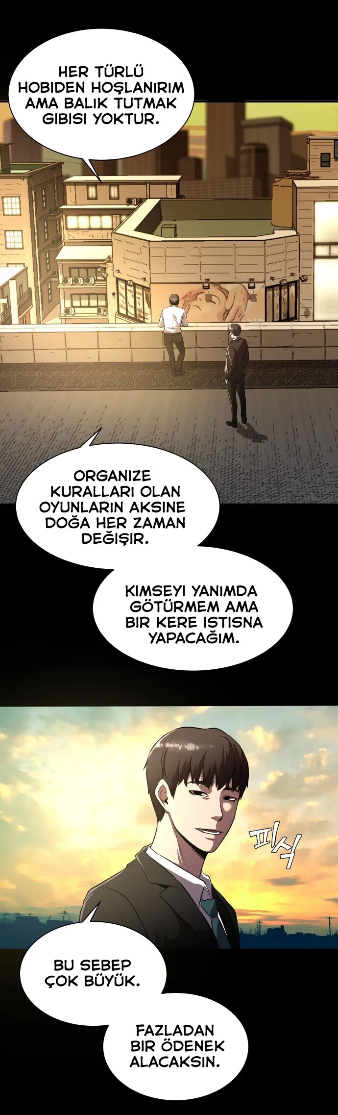 Manga Oku - Bir Balık Olarak Hayatta Kalmak Bölüm 2