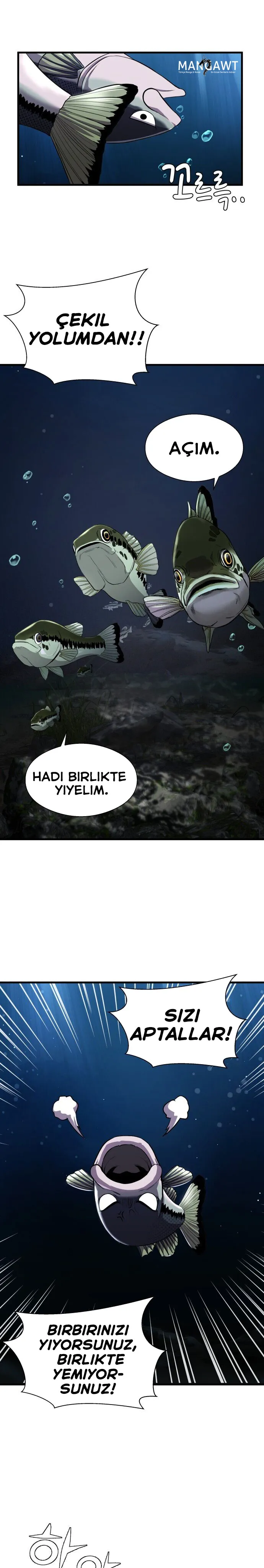 Manga Oku - Bir Balık Olarak Hayatta Kalmak Bölüm 2