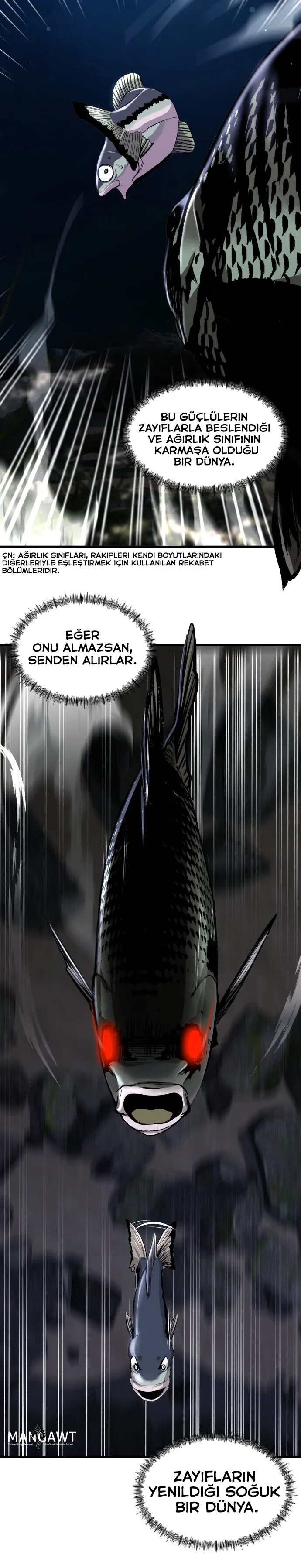 Manga Oku - Bir Balık Olarak Hayatta Kalmak Bölüm 2