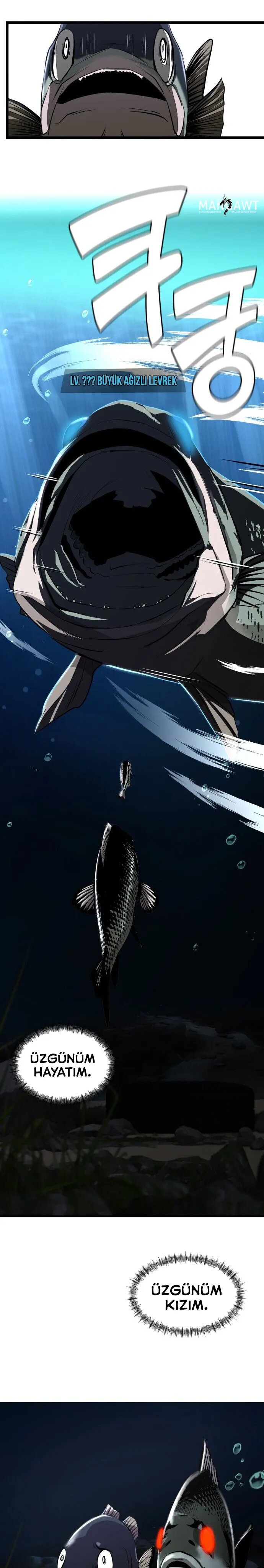 Manga Oku - Bir Balık Olarak Hayatta Kalmak Bölüm 2