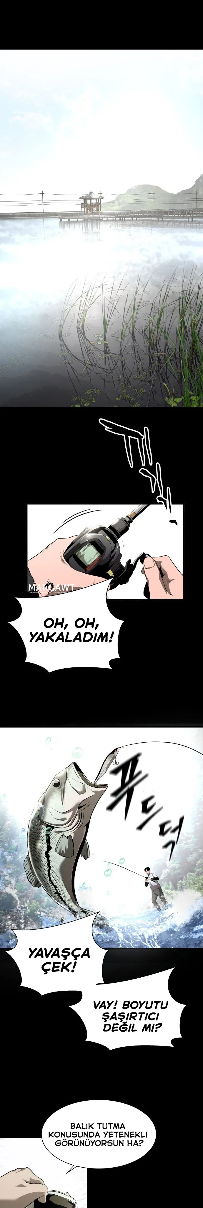 Manga Oku - Bir Balık Olarak Hayatta Kalmak Bölüm 2