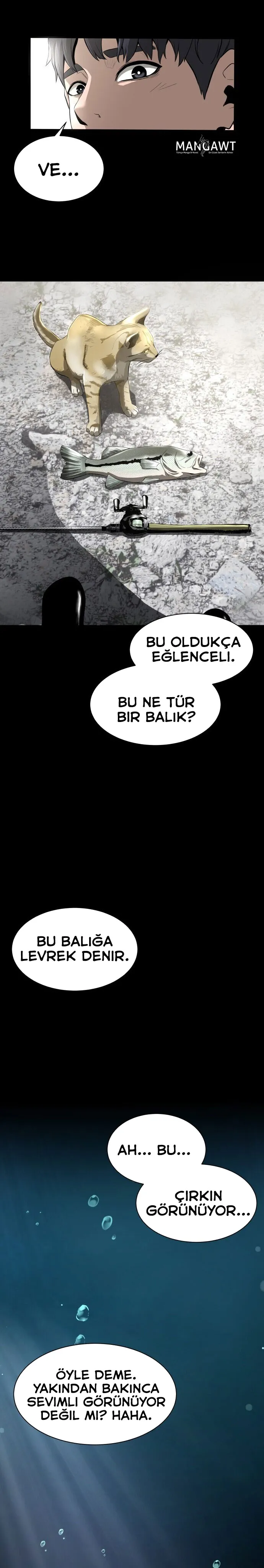 Manga Oku - Bir Balık Olarak Hayatta Kalmak Bölüm 2