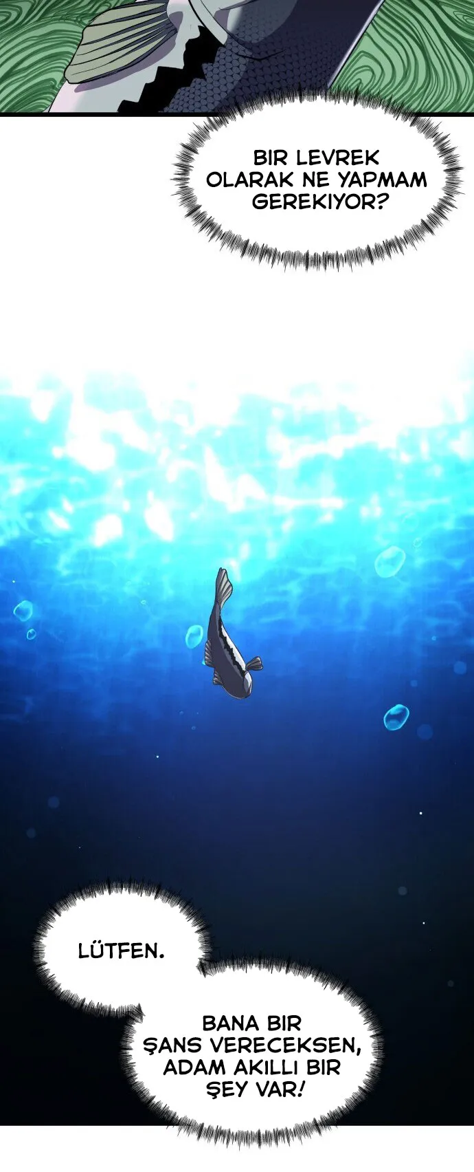 Manga Oku - Bir Balık Olarak Hayatta Kalmak Bölüm 2